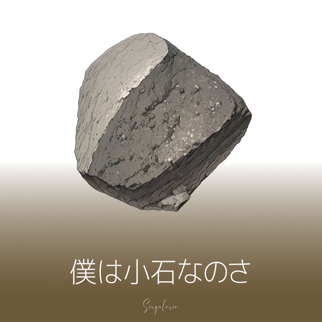 僕は小石なのさ   #未熟展覧会