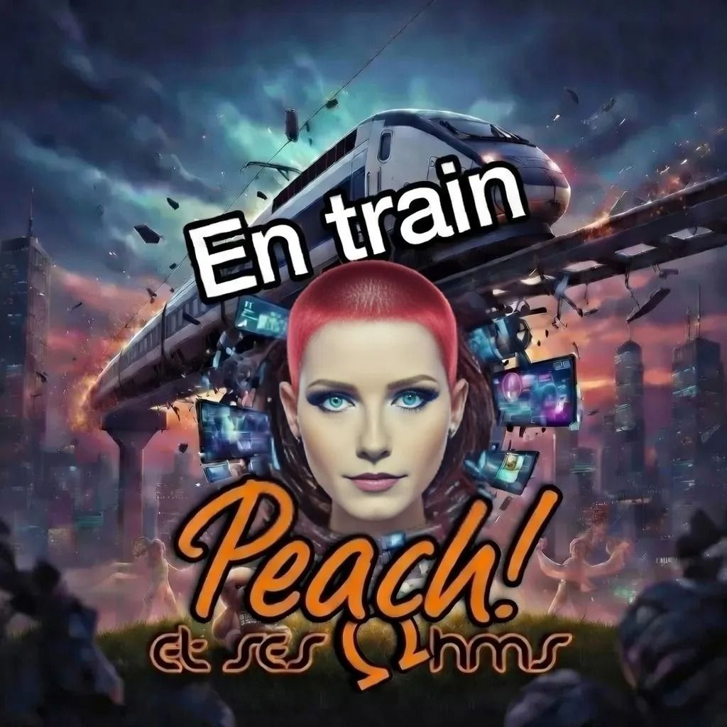 En train