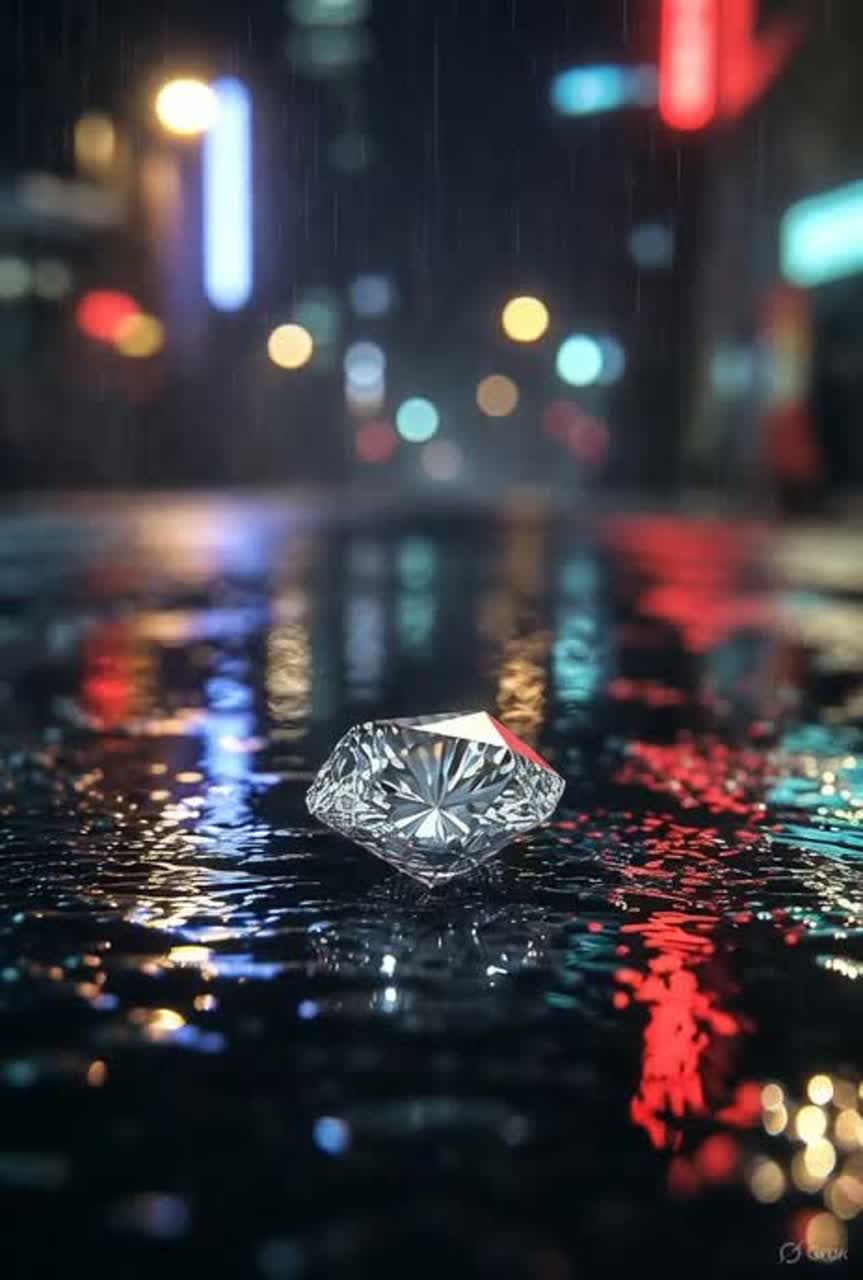 Wie Diamanten