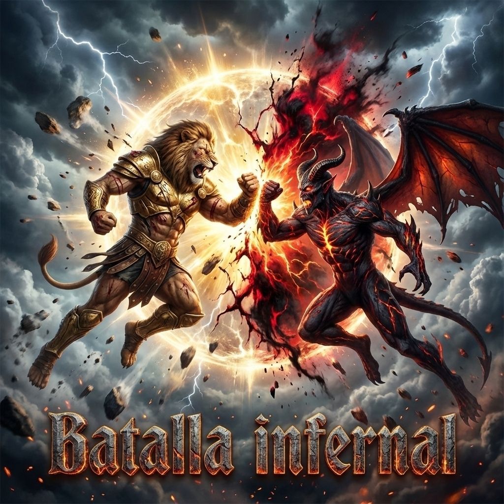 "Batalla infernal"