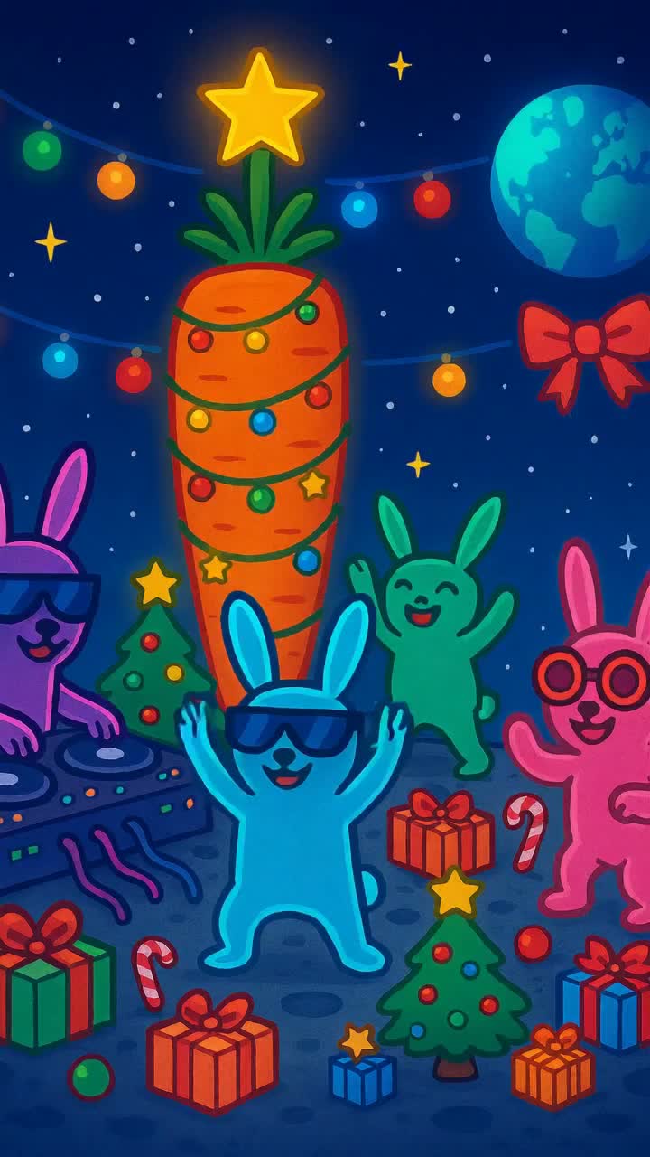 Kerstfeest op de Maan