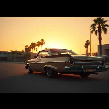 LOWRIDER AT SUNSET R21
