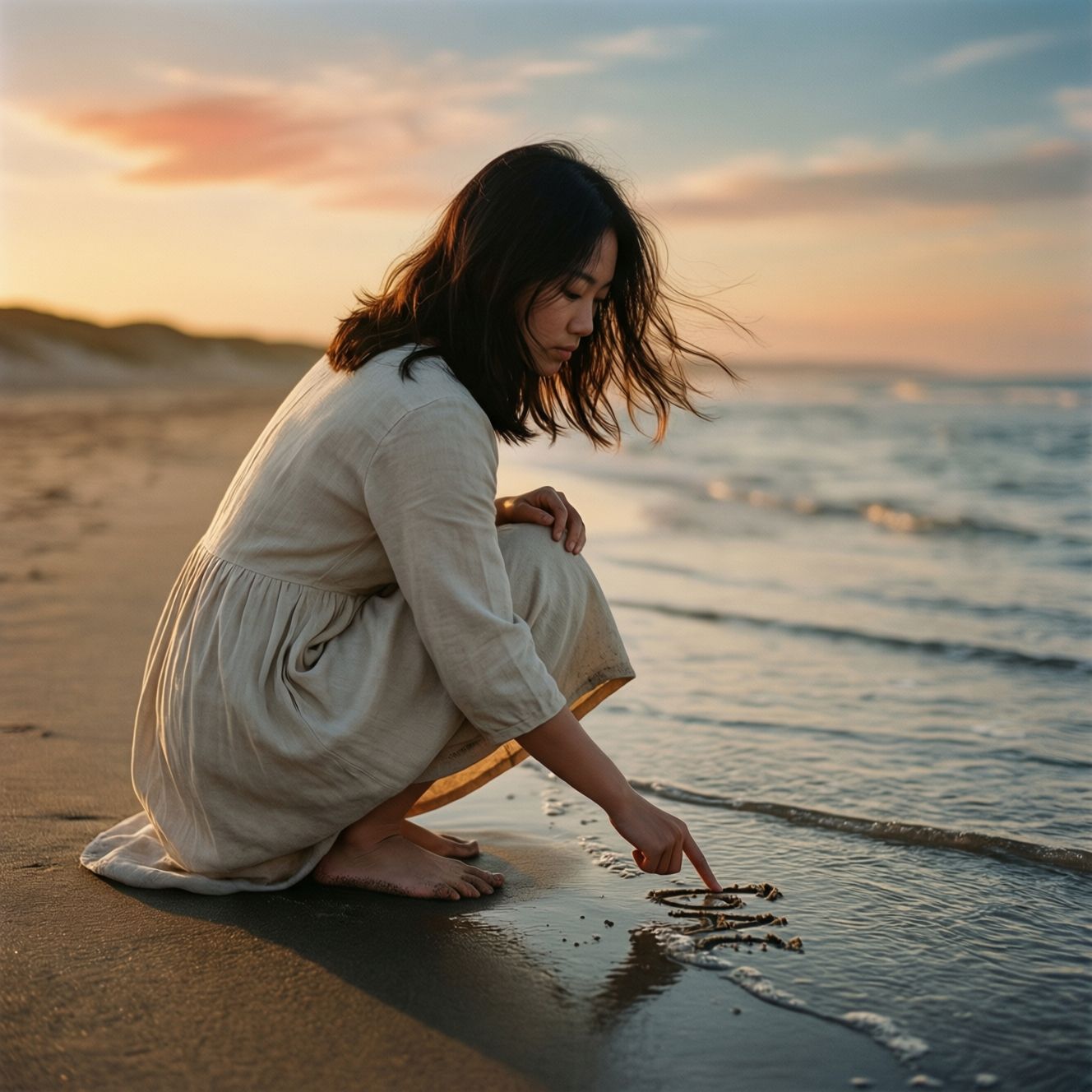 沙滩上的名字 (A Name Written in the Sand)