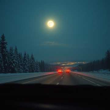 Ich fahre nach Hause zu Weihnachten