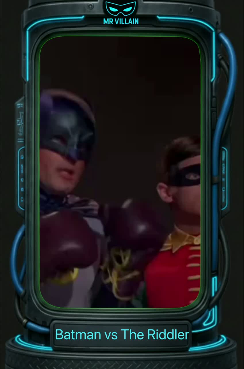 Batman vs The Riddler