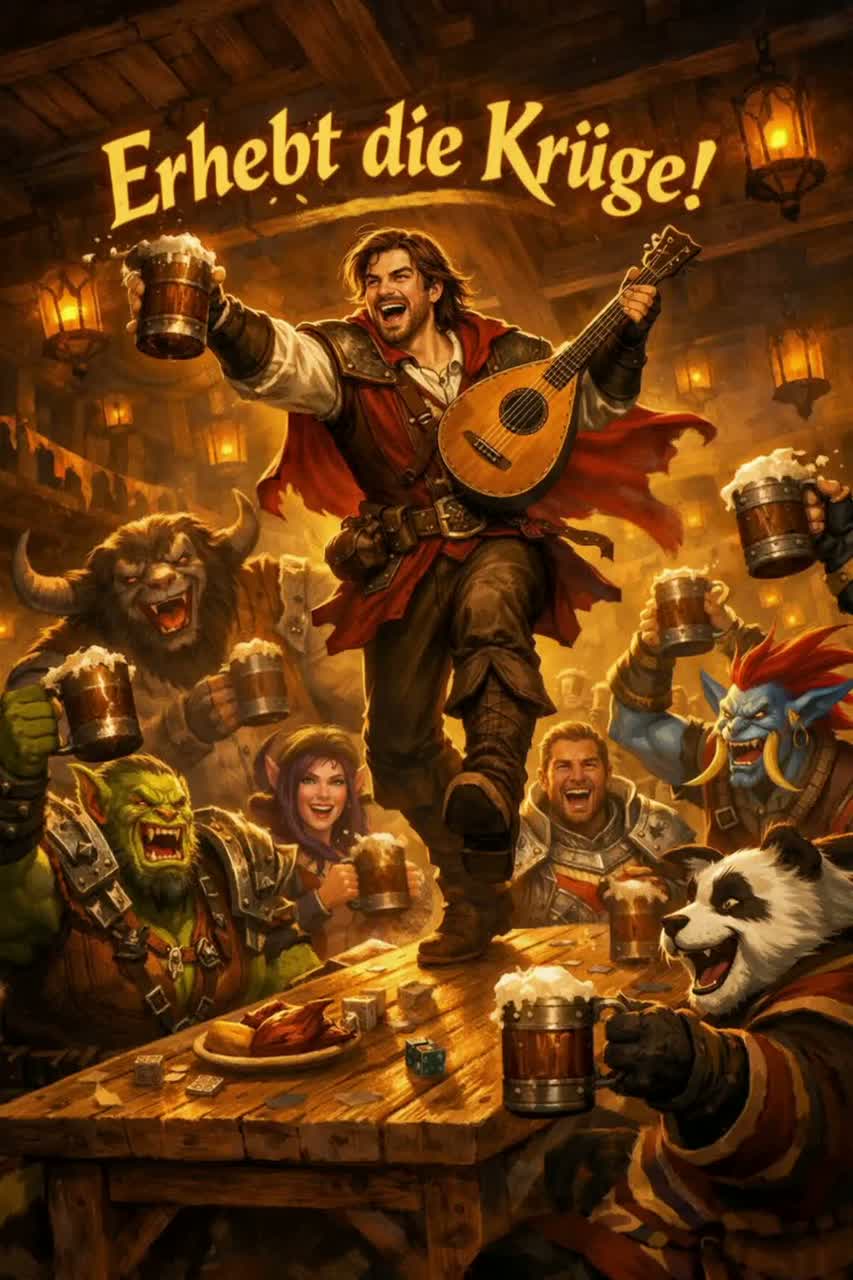 🍺 „Ein Hoch auf Azeroth!“ 🍺