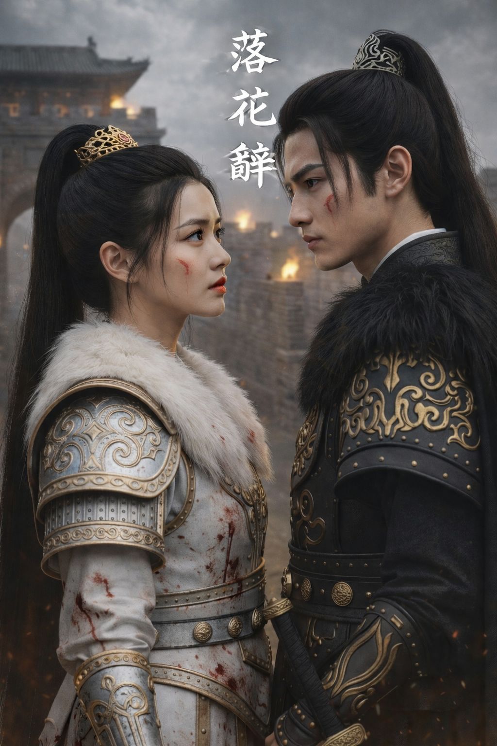 《落花辭》