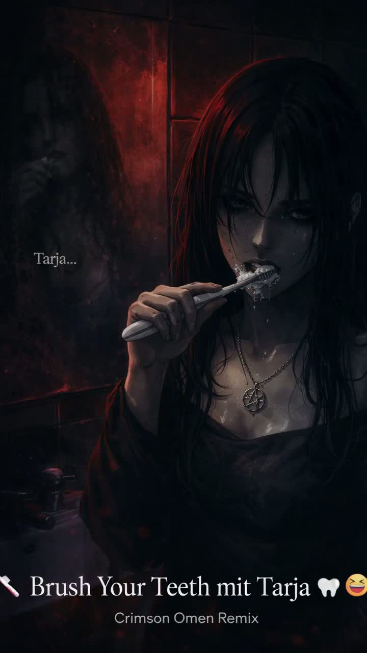 🪥 Brush Your Teeth mit Tarja 🦷😆 (Crimson Omen Remix)