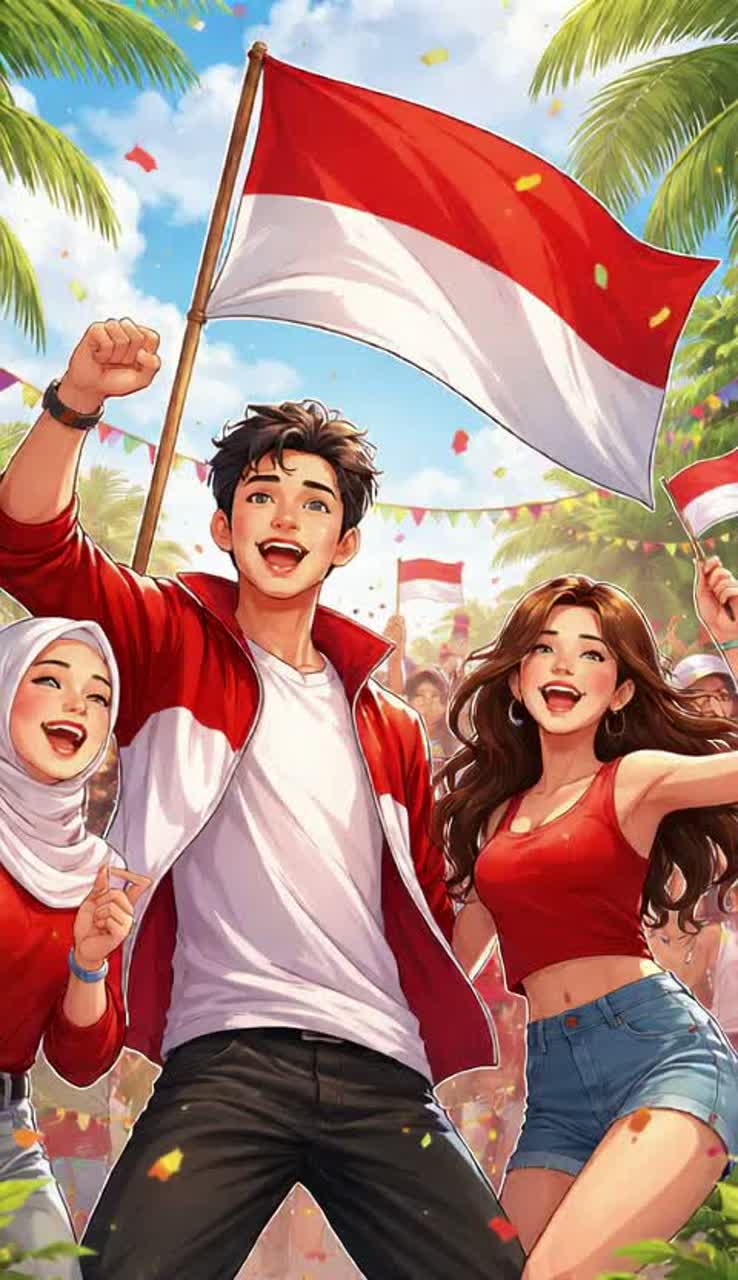Ayo Bangkit, Indonesia