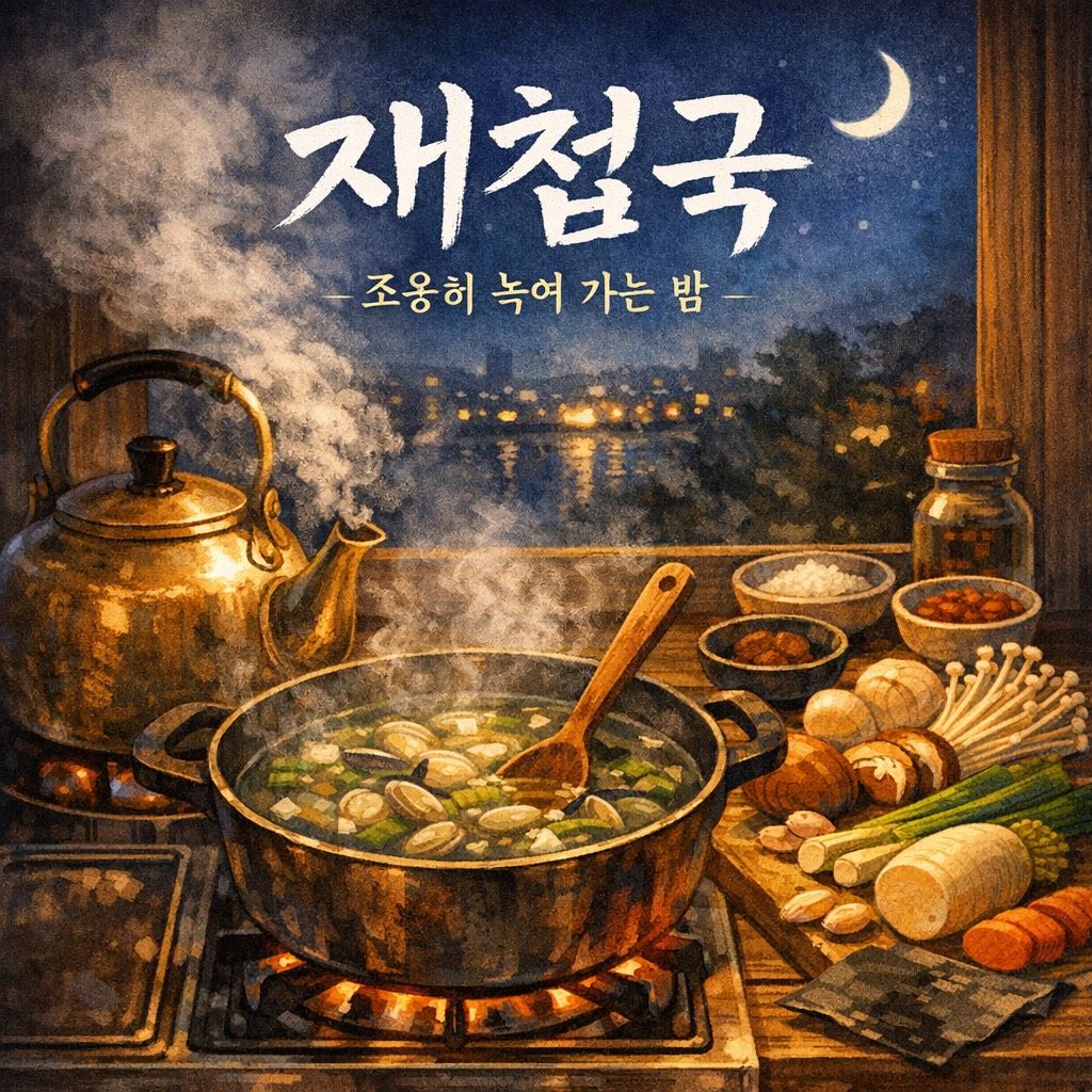 재첩국 – 조용히 녹여 가는 밤