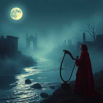 The Ashes on the Moonlit River