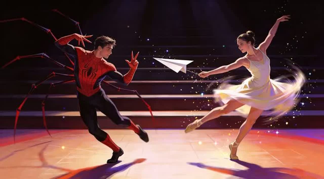 Catch Me If You Can (spider vs fly mix) (Electro-swing, playful, dance)