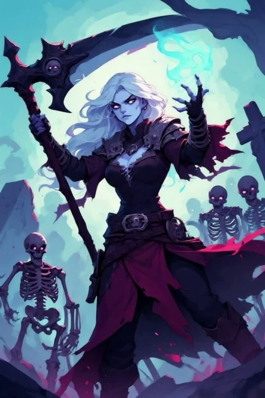 Todenbeschwörerin (Necromancer)