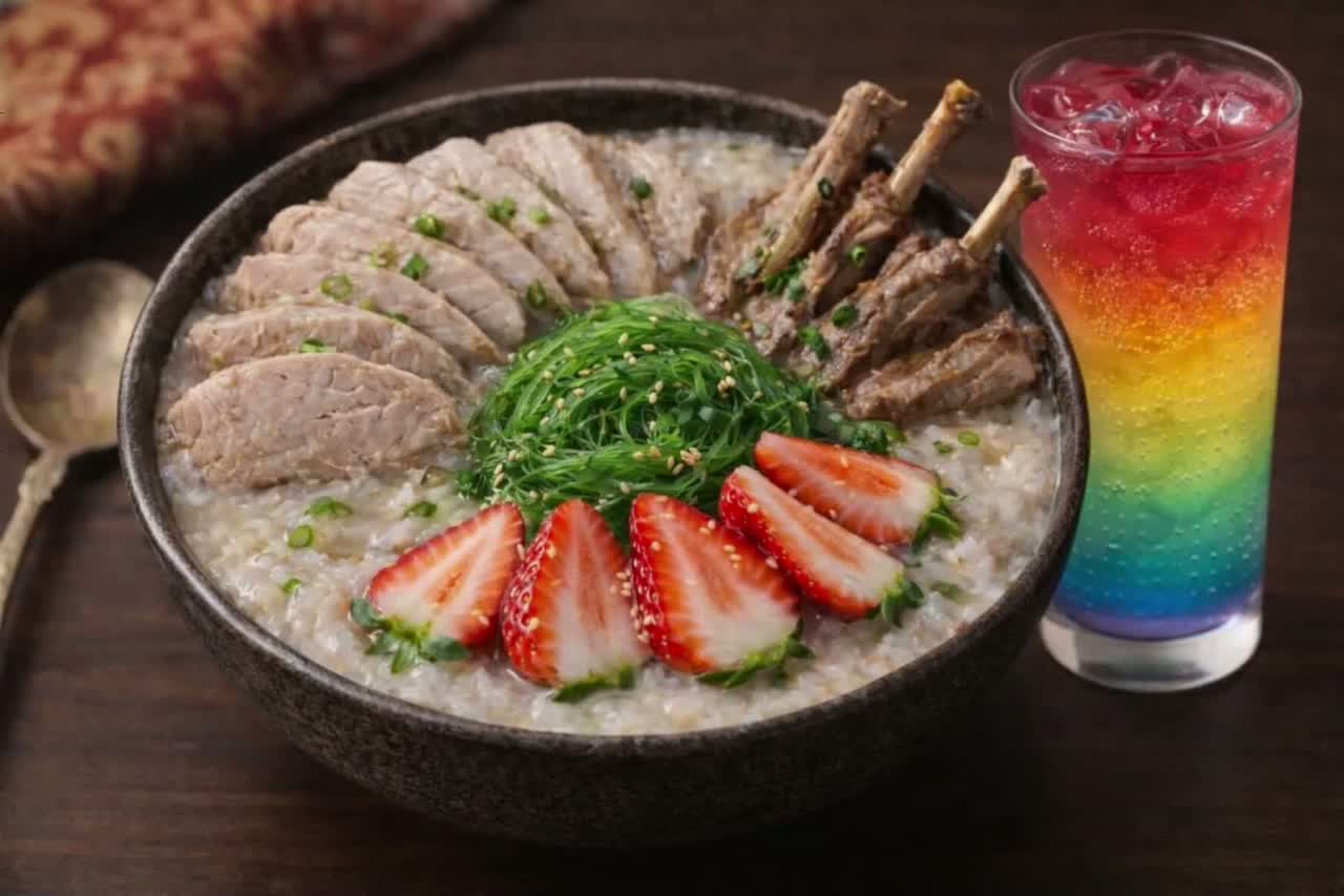 🥣 鮪魚牛鱉草莓羊寶粥