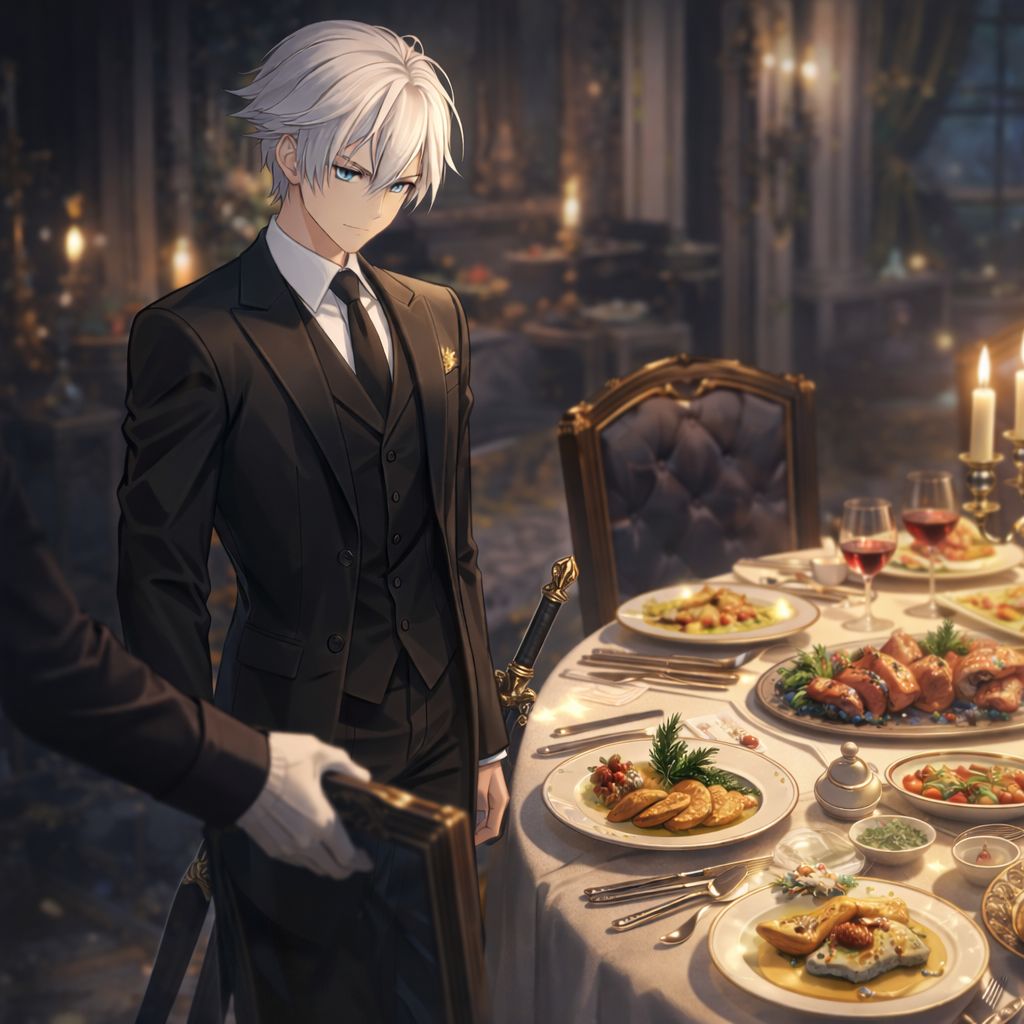 食事をどうぞ #執事ルイへの甘い誘惑