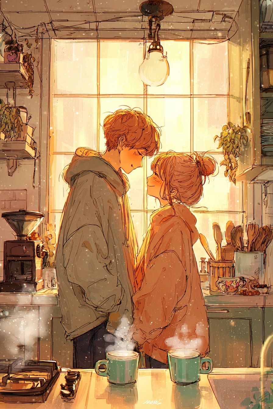 Two Mugs, One Morning 🧬☕️