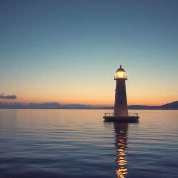 雲在藍天