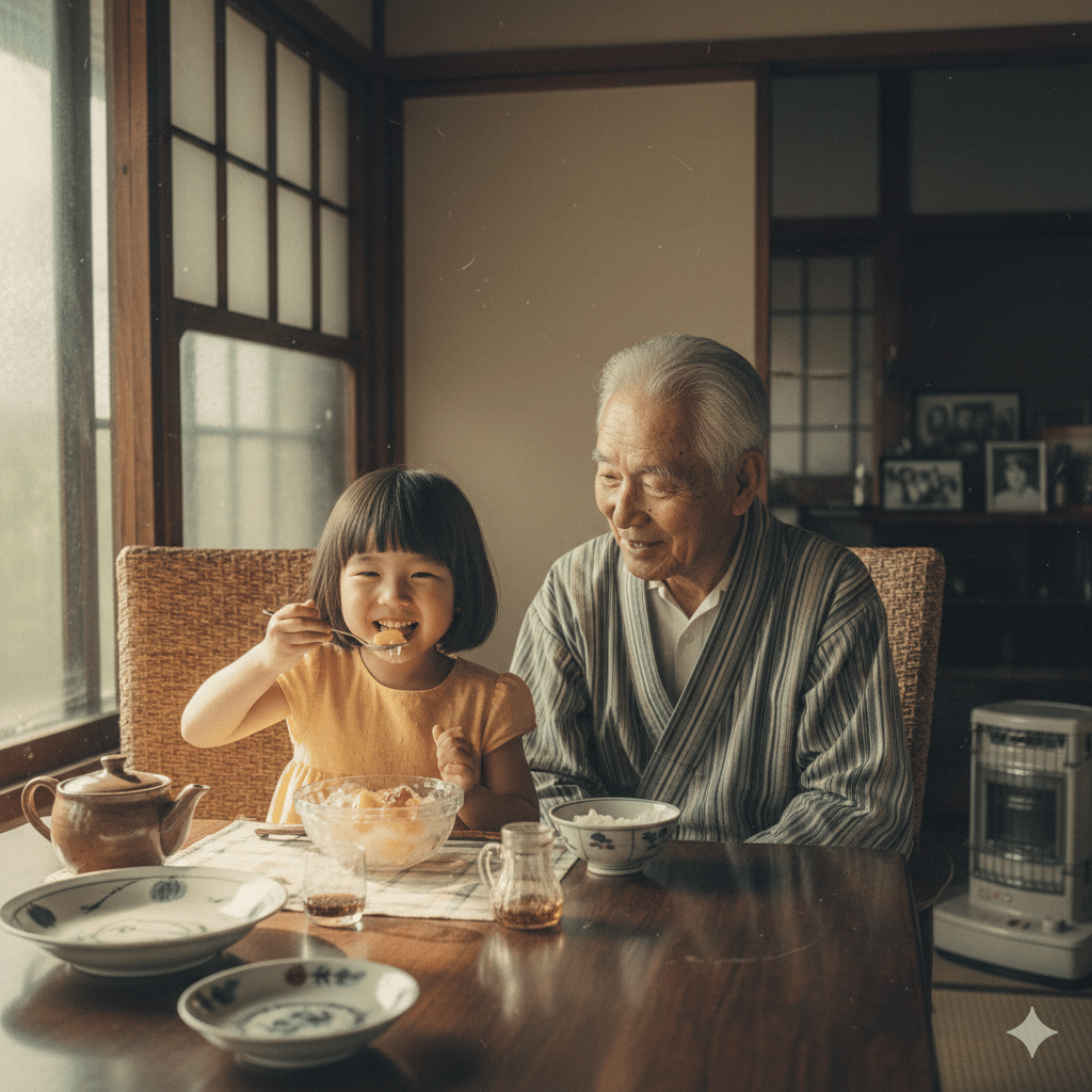 おじいちゃんが見つけたゼリー