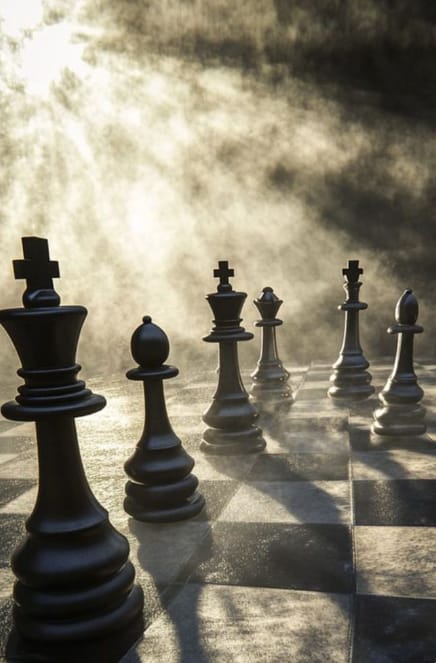 Мы лишь пешки на доске... (We're just pawns on the board...)