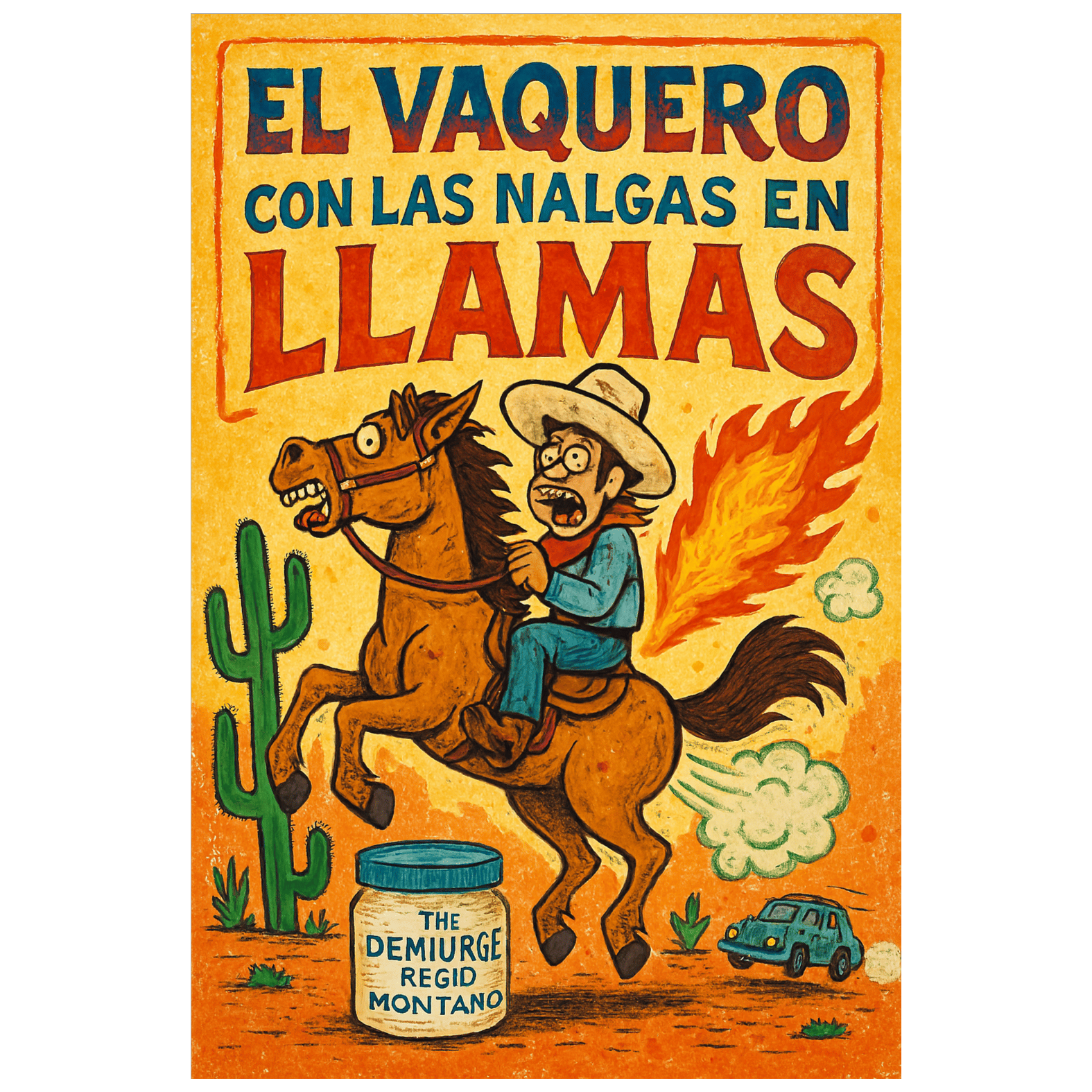 “El Vaquero con las Nalgas en Llamas” (🌶The Demiurge ®)