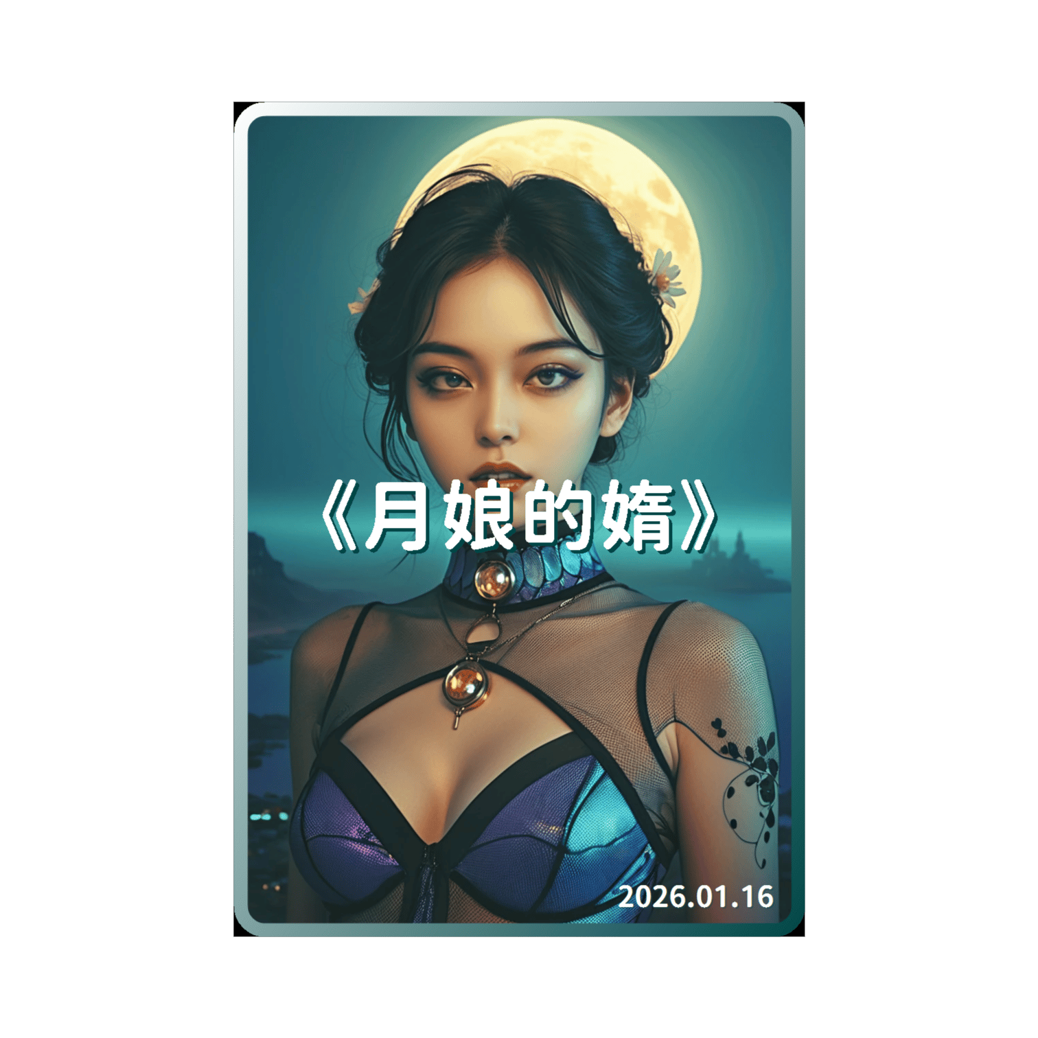 《月娘的媠》(台語 抒情)