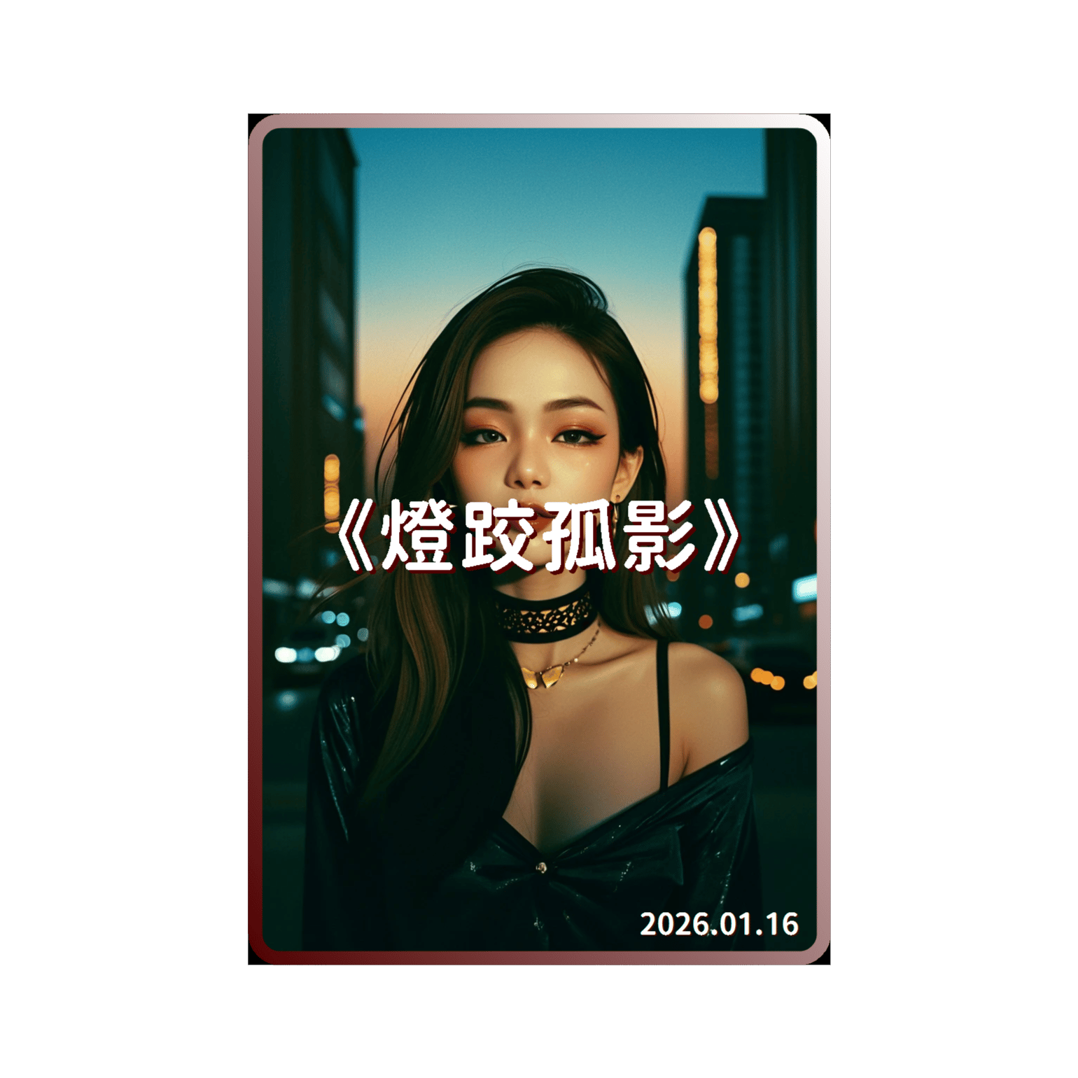 《燈跤孤影》(台語抒情)