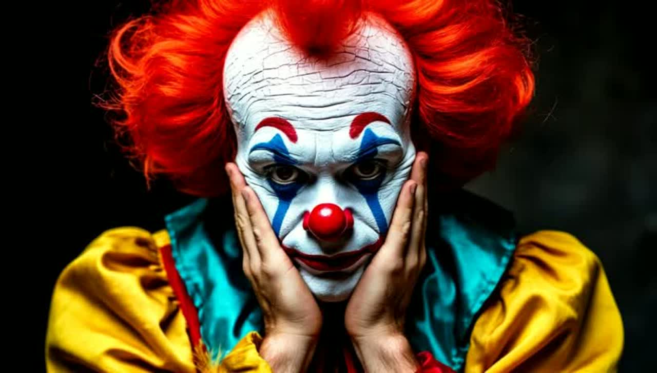Einfach ein Clown