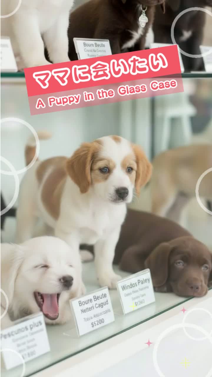 Puppy in the Glass Case ママに会いたい