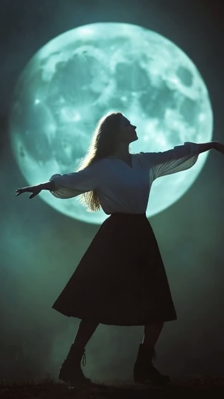 Sous la Lune Bleu Pâle