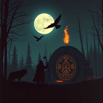 Odin an der Seite