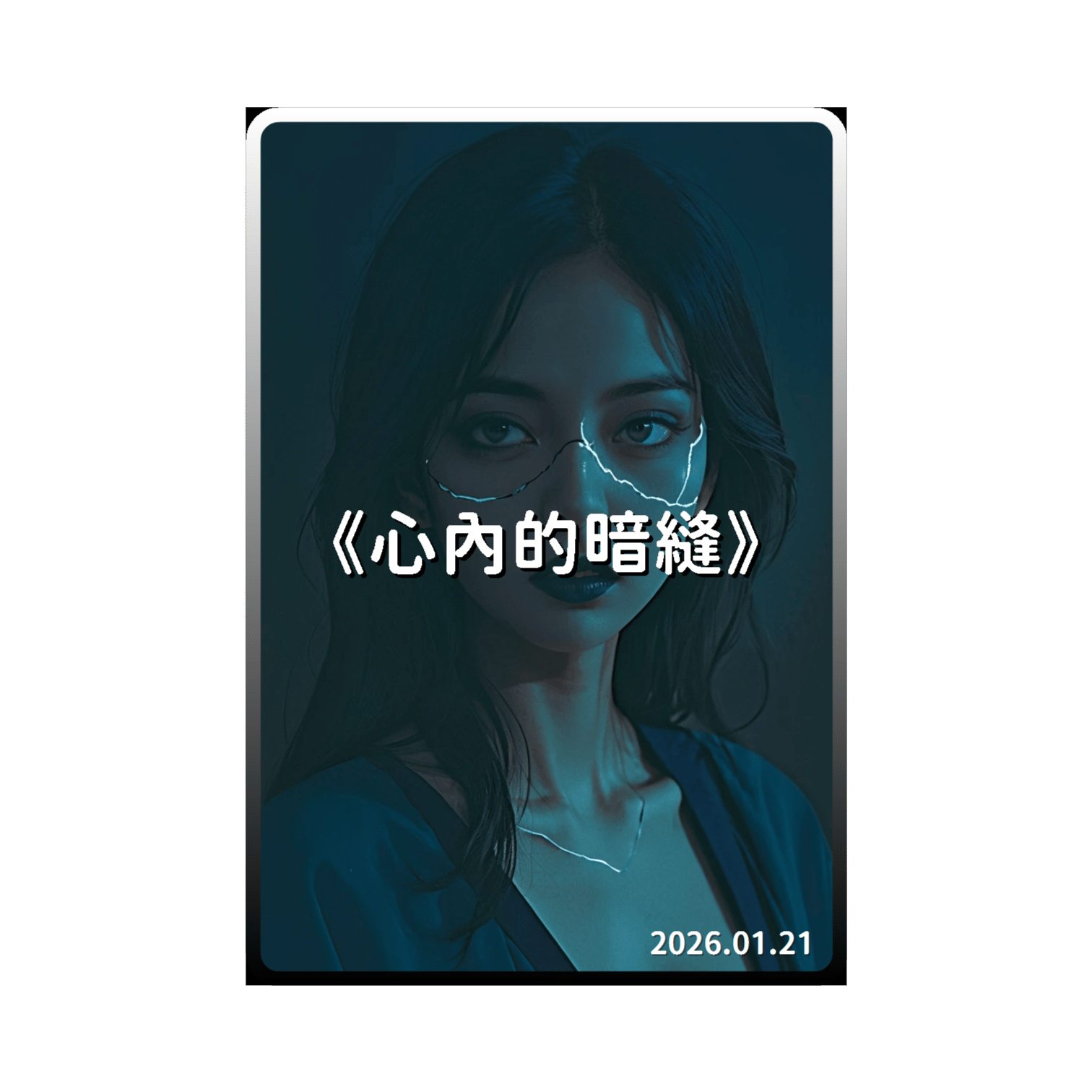 《心內的暗縫》(台語 自由詩)