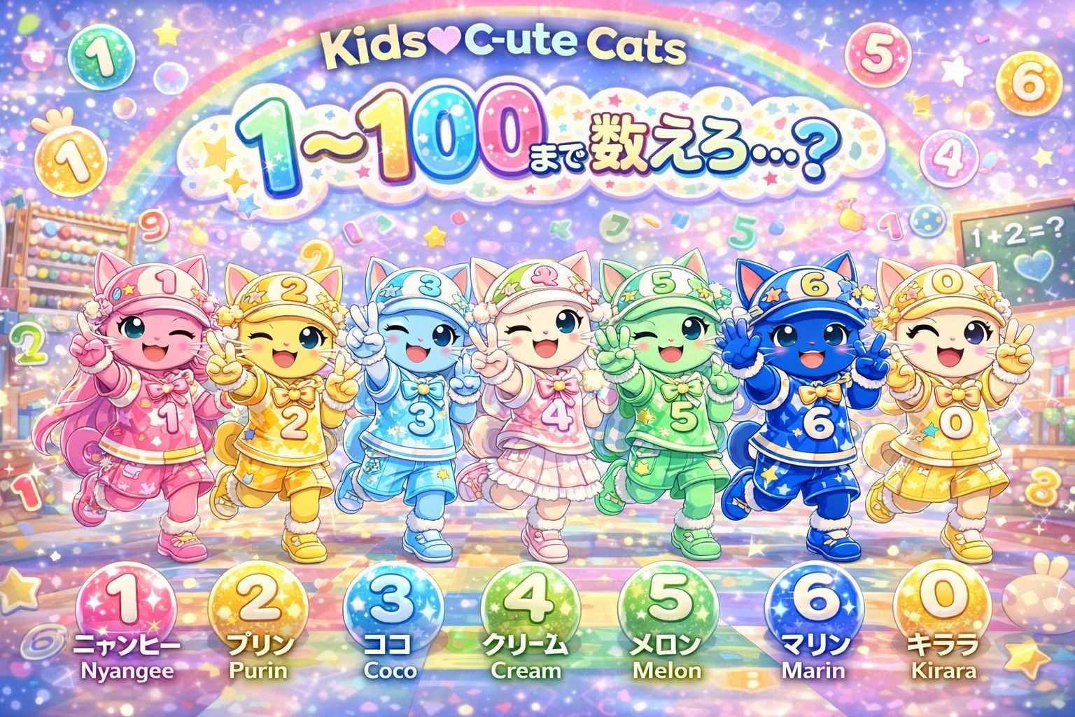 1〜100まで数えろう…?