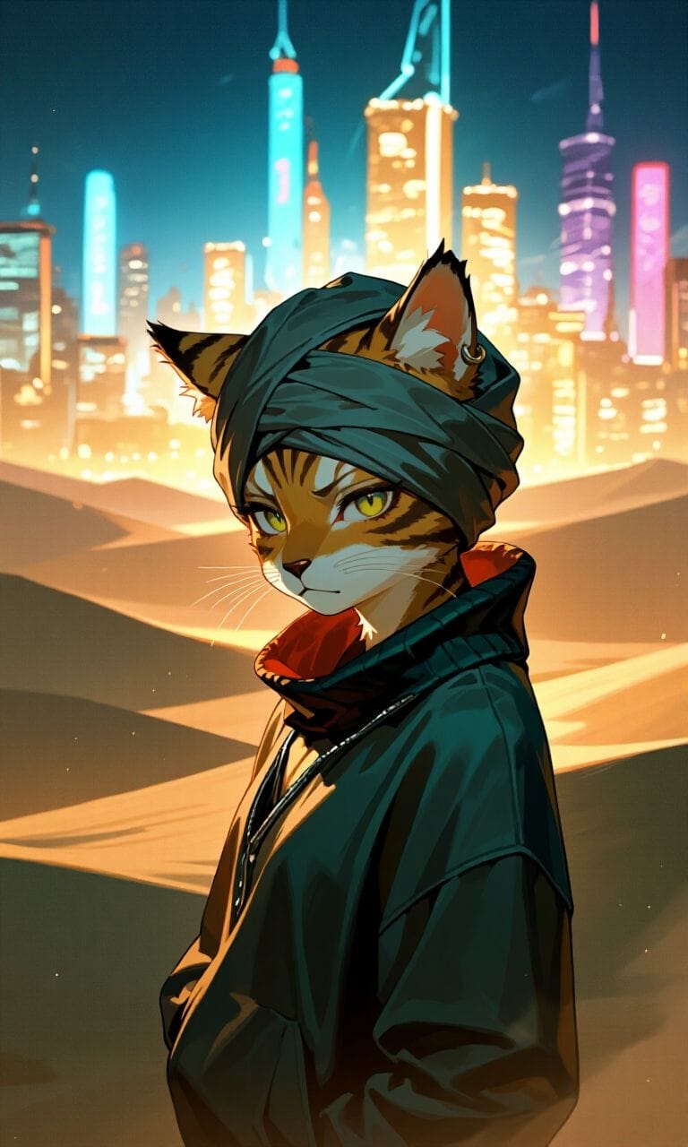 رقصة القط المتقلبة - Whimsical Cat Dance (Arabian Mix)
