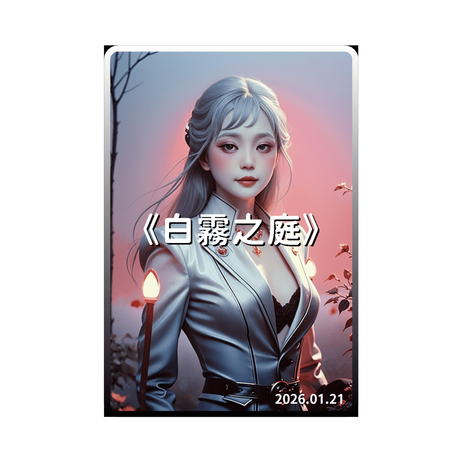 《白霧之庭》(中文 自由詩)