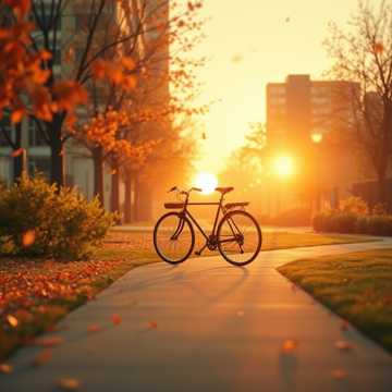 Un paseo en bicicleta