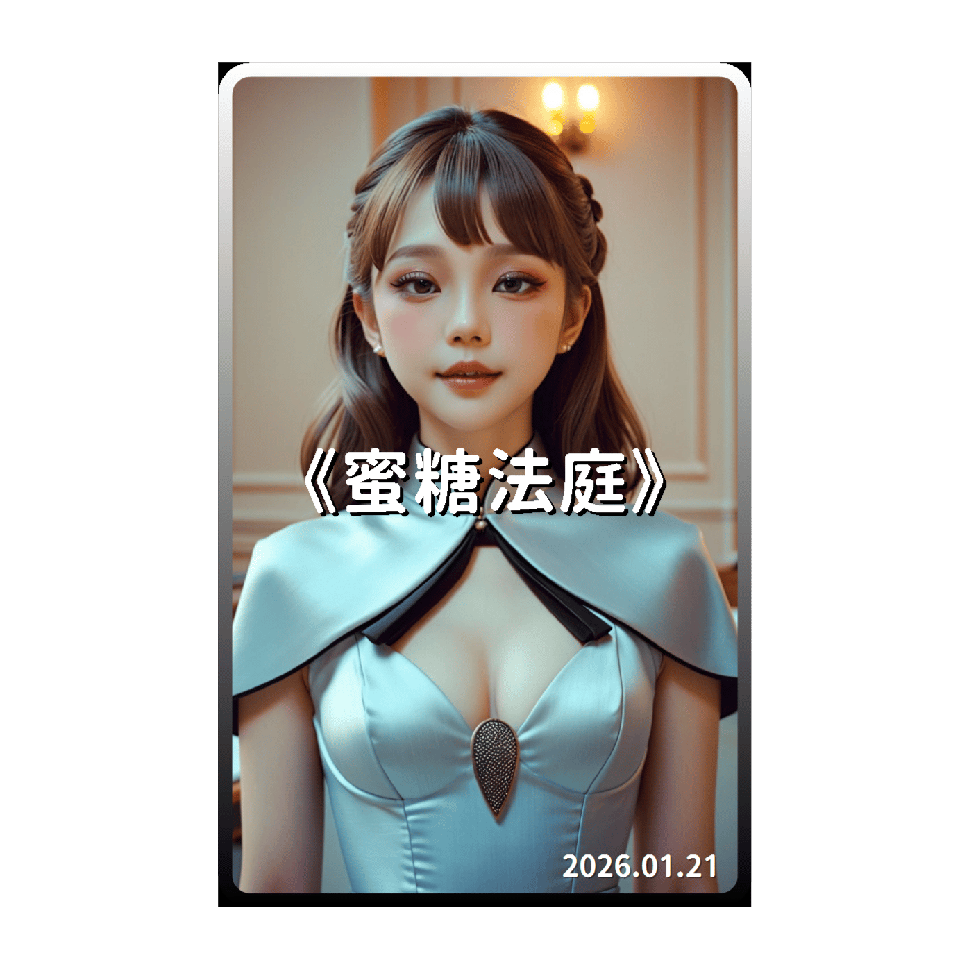 《蜜糖法庭》(中文 自由詩) 