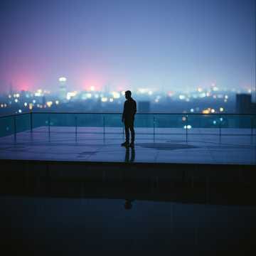 neon rain