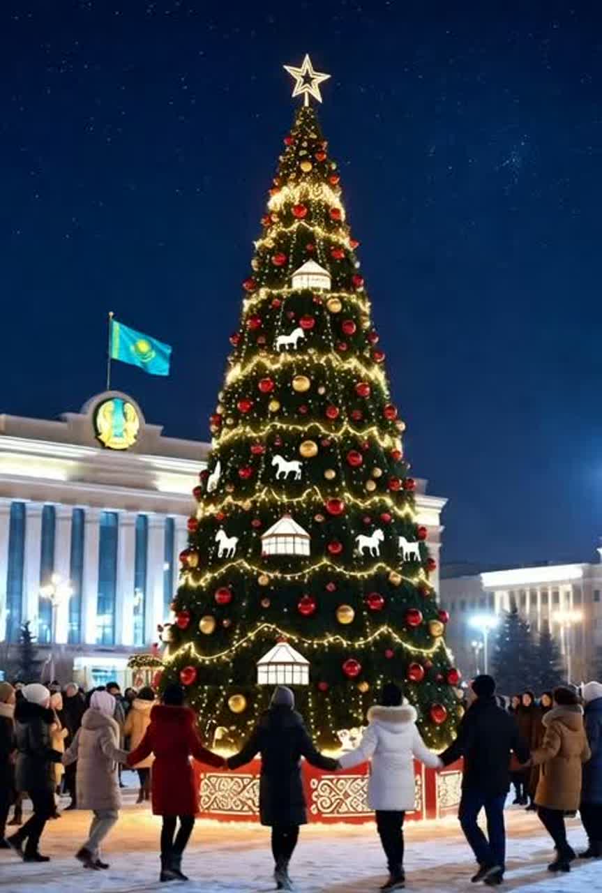 Жаңа жылдық ертегі