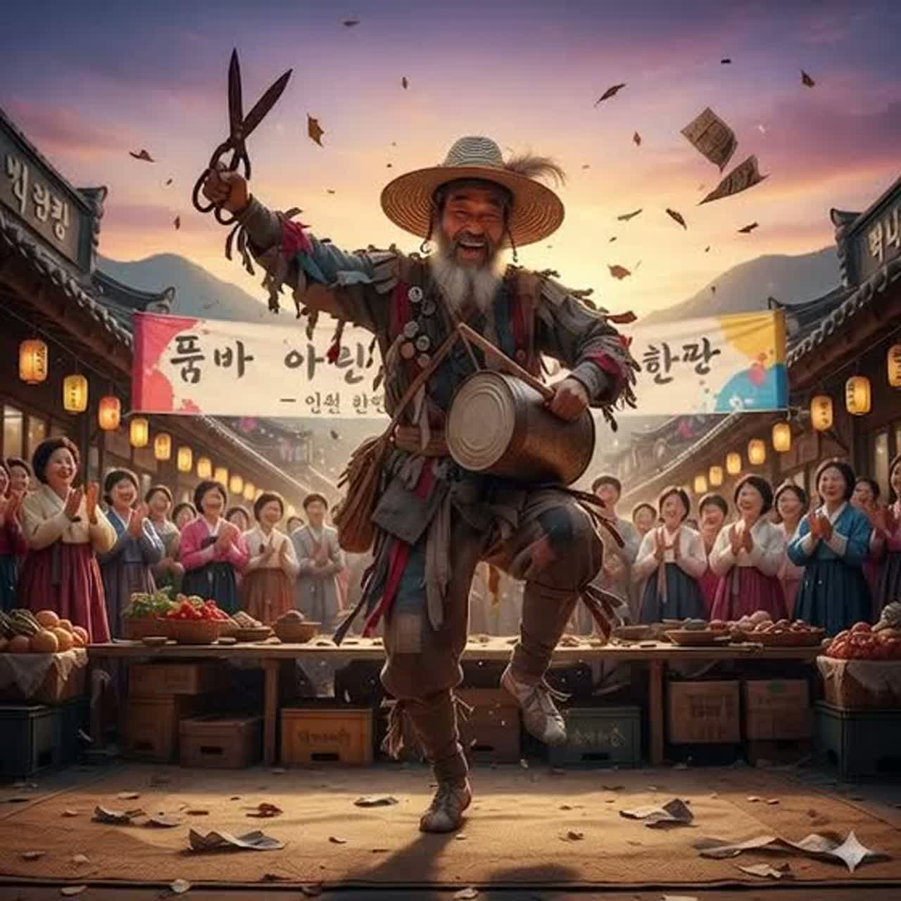 품바 '진도 아리랑