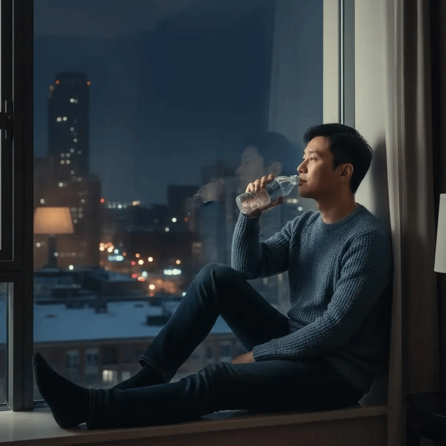 冬夜,一個人的自在