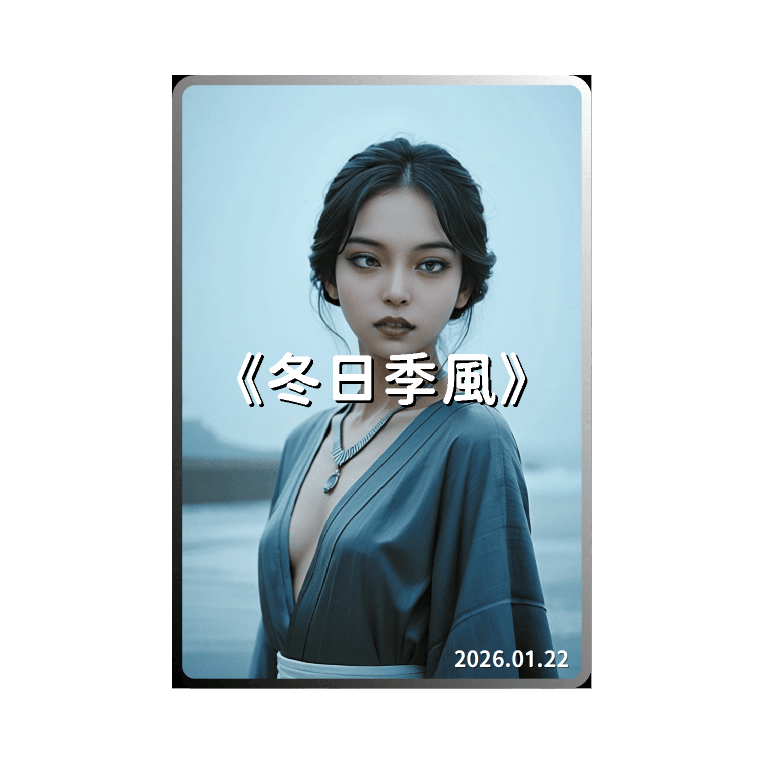 《冬日季風》(台語 自由詩)