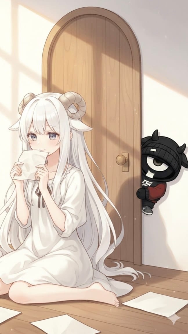 紙食べてそうなイメージ