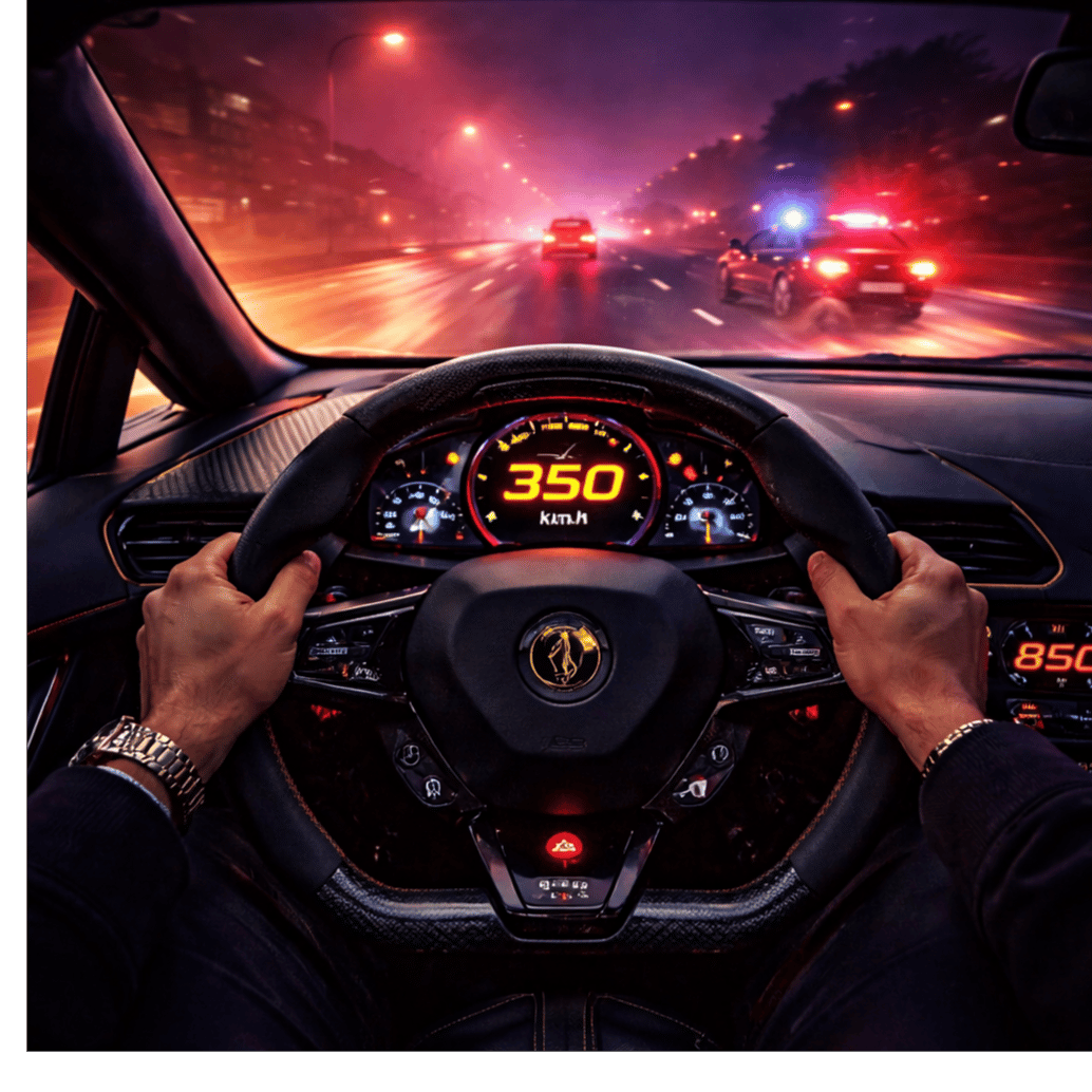 Segui Com O Carro Sem Direção