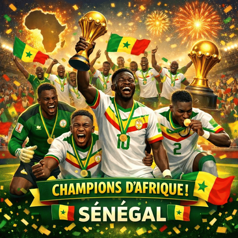 SÉNÉGAL VICTOIRE  (Feat. Trésor Kasongo) (French and Wolof Sénégal)