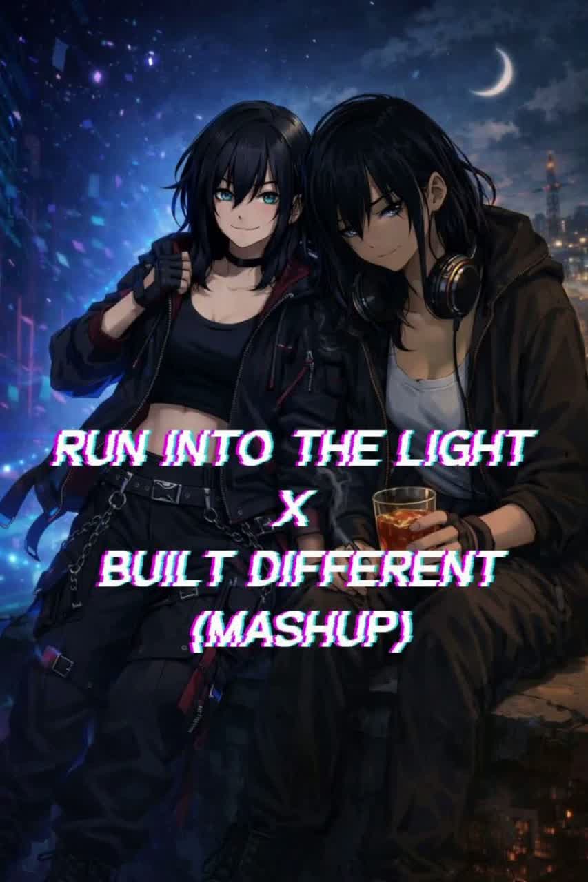 Run Into the Light x BUILT DIFFERENT (Mashup)