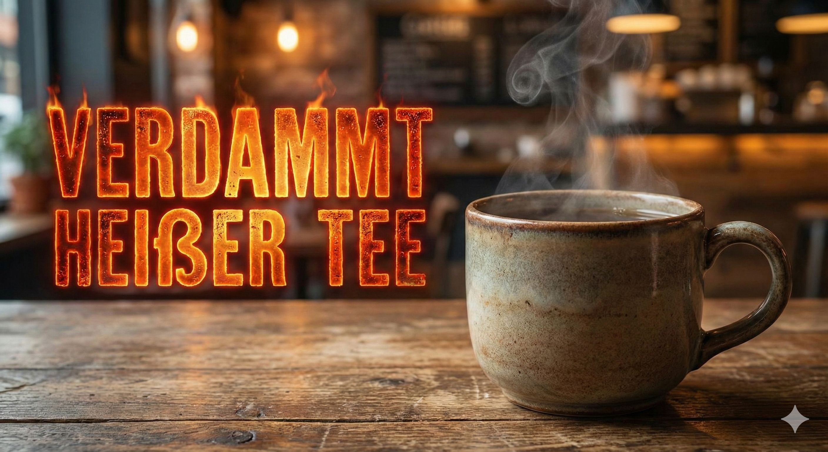 Verdammt heißer Tee