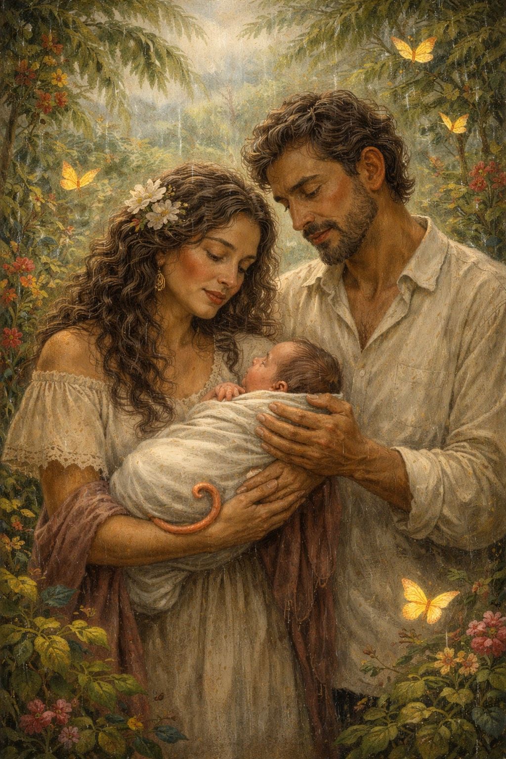 Amor que funda Macondo (Ursula y José Arcadio)