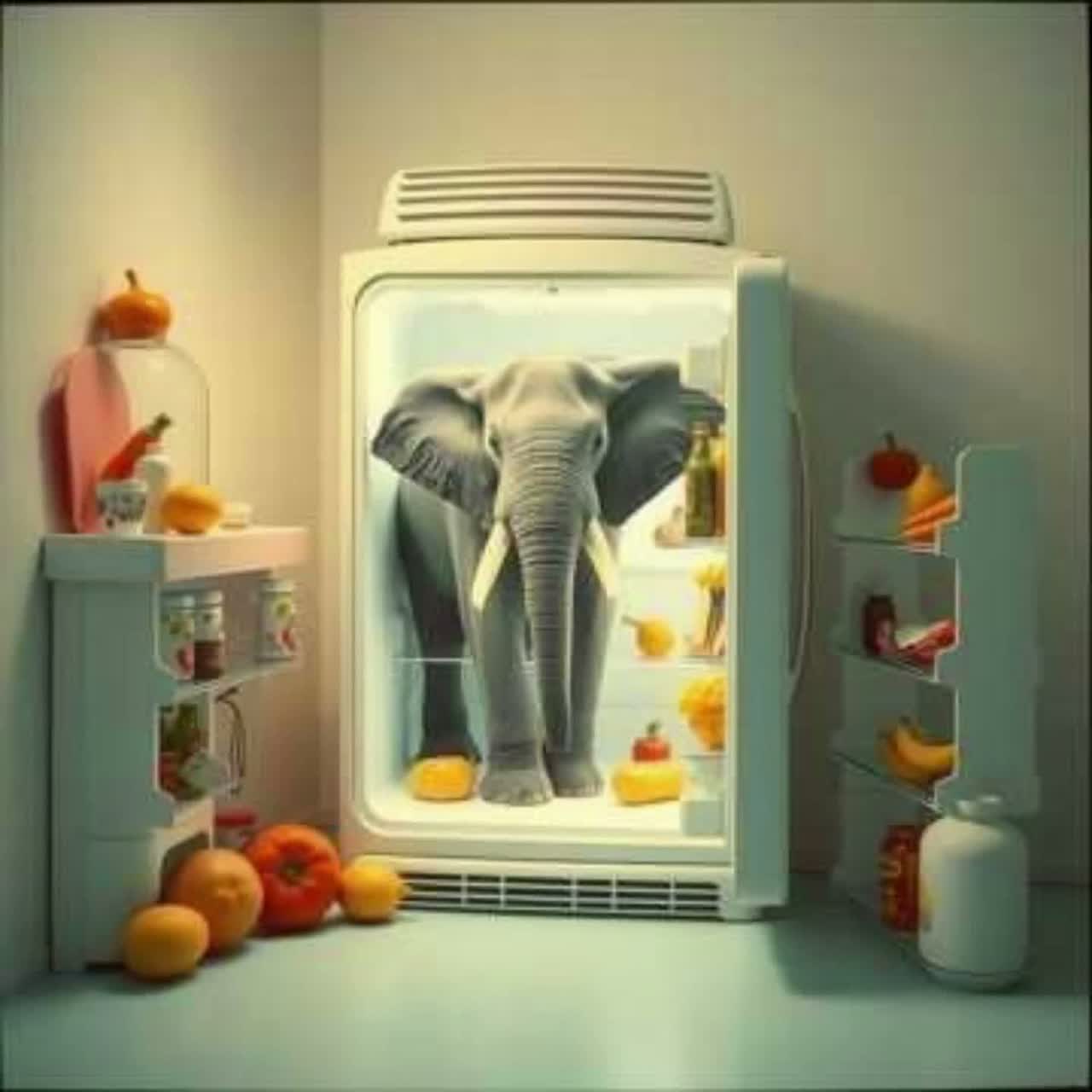 🐘 Fridge Light