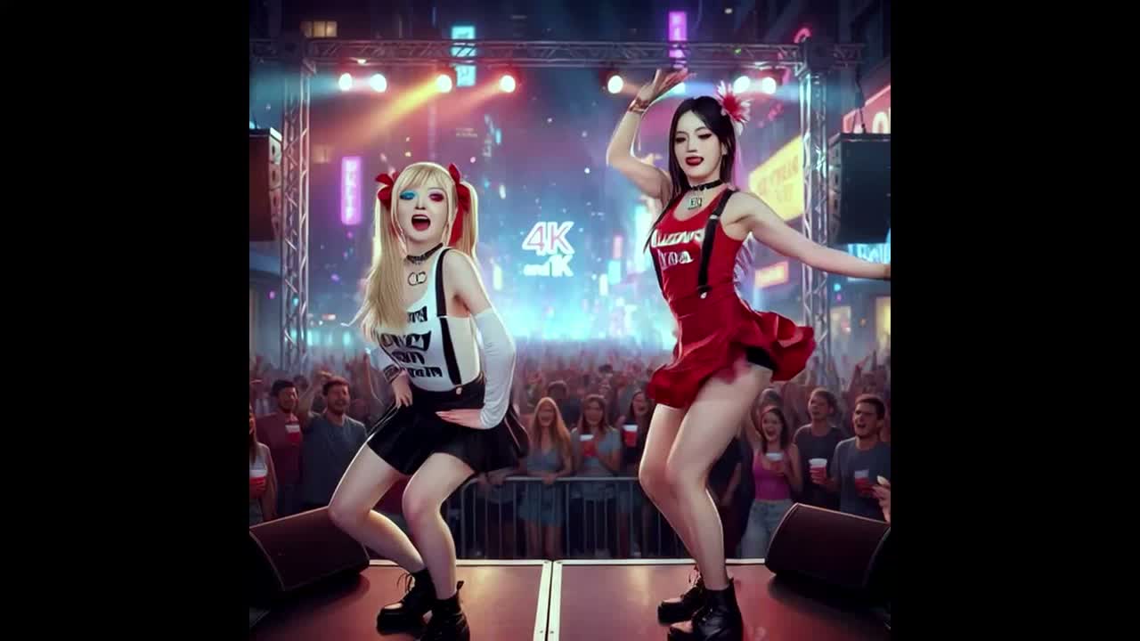 4K & 1K Party Vibe🔞 (Crazy Girl & Blizzard Rose)