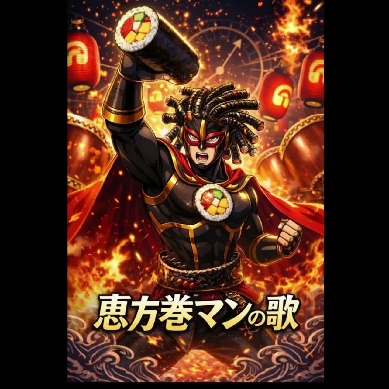 恵方巻マンの歌　#和ロック